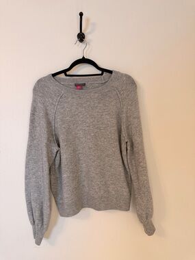 Vince Camuto Heather Gray Crewneck Sweater